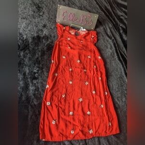 EUC Popsugar Red Dress With Pockets XS